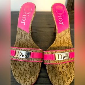 Authentic Christian Dior Heel Sandals